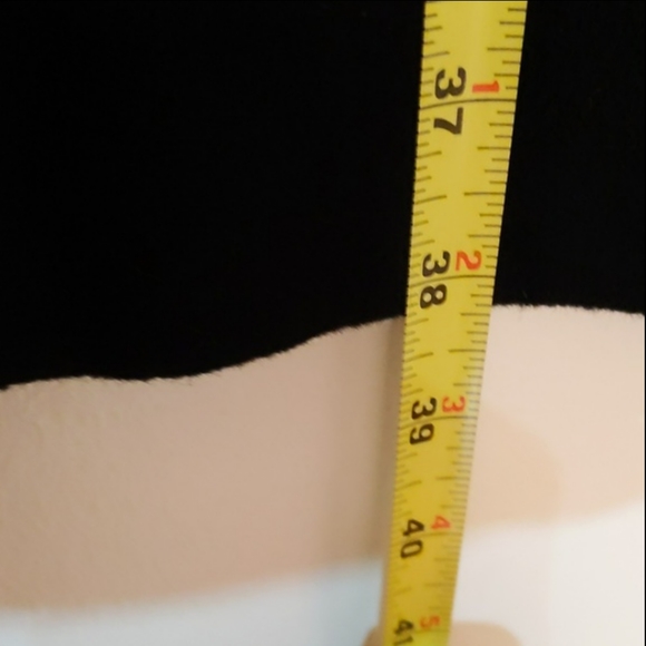 The Work Connection| Black Thick Wool Trench Coat With Faux Pockets - Picture 6 of 7